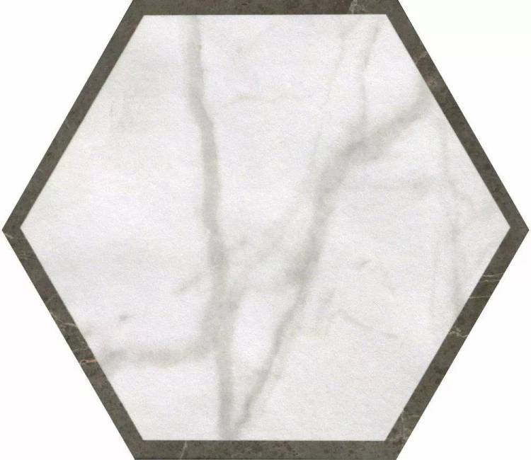 Декор FAP Ceramiche Roma fLVE Deco Esagono Calacata Imperiale 25х21.6