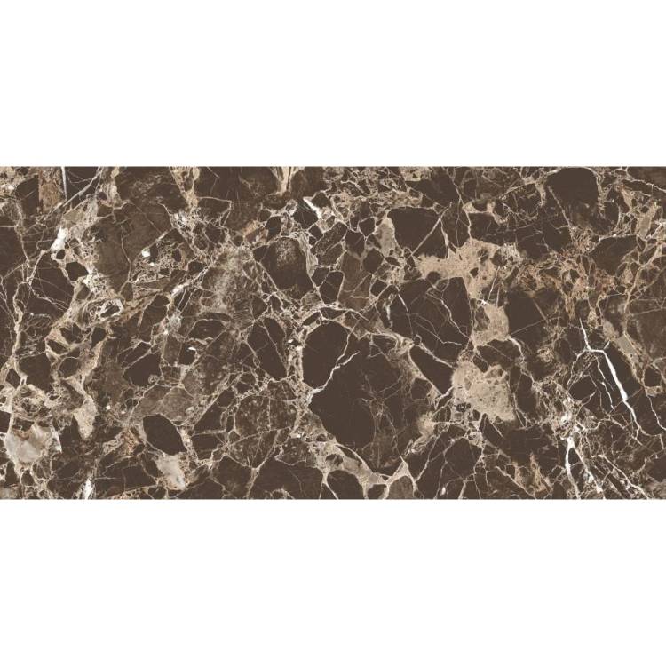 Керамогранит Onlygres Marble MOG402 Dark Brown 60x120