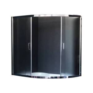 Шторка на ванну Royal Bath Alpine RB150ALP-C-CH 150 см, матовое стекло, хром