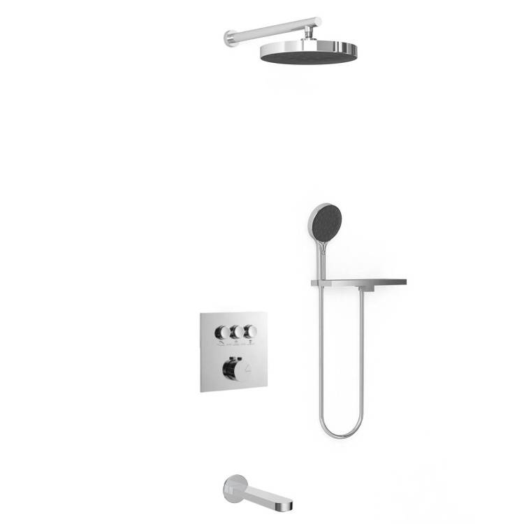Душевой комплект Vincea Inspire VSFW-431I2RCH хром