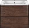 Мебель для ванной Vincea Vico 60 темный дуб фото 3