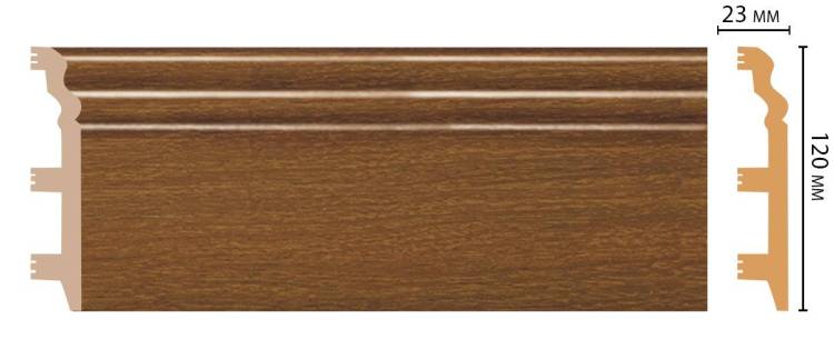 Плинтус DECOMASTER D233-85 240x2.3x12