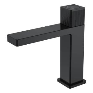 Смеситель для раковины Boheme Quad 159-B сенсорный, черный матовый