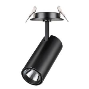 Встраиваемый светодиодный светильник Novotech Selene Black 357551