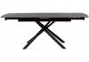 Стол Woodville Rivoli 493168 matt black marble sintered stone, black 140(200)x90x76 фото 3