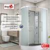 Душевая кабина AvaCan EM2811RN без крыши, 110x80x208 фото 4