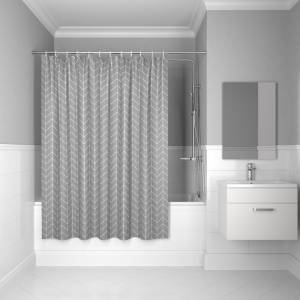 Штора для ванной Iddis Base BD06P24i11 полиэстер, 200x240, серый