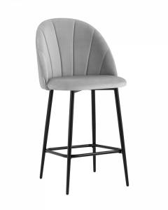 Стул полубарный Stool Group Логан Sn LV-121-Cs-01P-01 Светло-серый