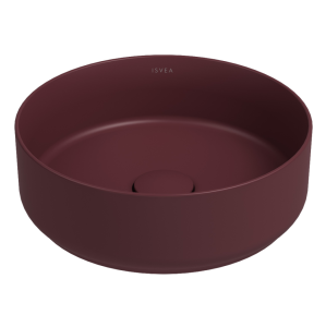 Раковина Isvea Infinity 10NF65036SV-2R бордовый матовый, 36 см