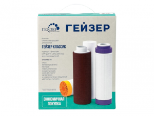 Комплект сменных картриджей Гейзер К-4
