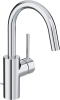 Смеситель для раковины Kludi Bozz 380270576 хром