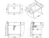 Мойка кухонная Alveus Quadrix 60 1092477 Brs-90 с сифоном, 79x45 фото 4