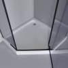 Душевой уголок Niagara Eco NG-010-14DT 100x100x195 Универсальная, профиль Черный, 2 места фото 7