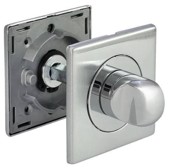 Завертка сантехническая Morelli LUX-WC-S CSA/CRO матовый хром/хром