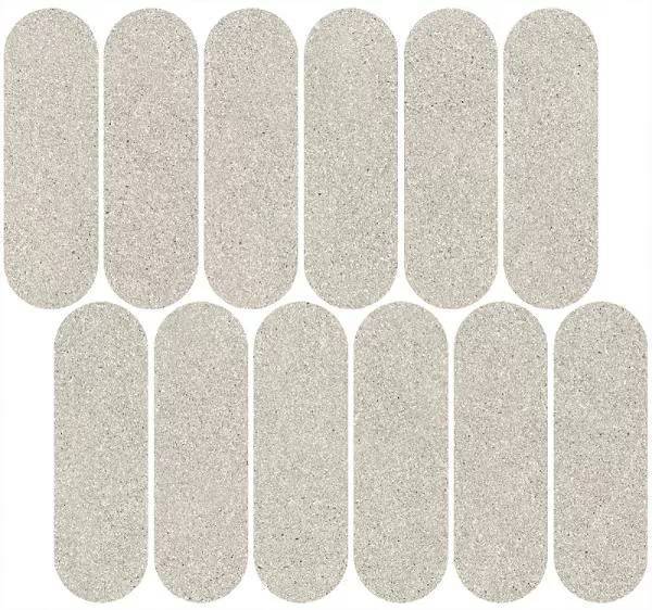 Декор Kerama Marazzi Джиминьяно ID143 наборный серый светлый матовый 30x32