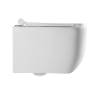 Унитаз подвесной CHARUS Torre Bianca EWC700-126W Pinto Rimless, сиденье микролифт фото 2