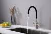Смеситель для кухни Paulmark Salix Sa213419-BS с гибким изливом, брашированная сталь фото 6