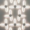 Уличный настенный светодиодный светильник Elektrostandard 1665 TECHNO LED LEVER белый фото 3
