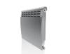 Биметаллический секционный радиатор отопления Royal Thermo Biliner Satin Silver 500 / 8 секций