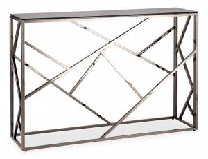 Стол туалетный Stool Group Арт Деко ECST-015-BG-SK (115x30) сталь темный хром