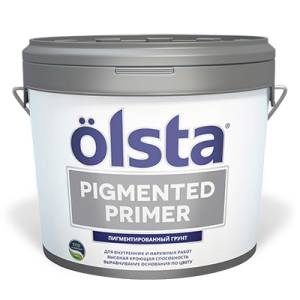 Грунт пигментированный Olsta Pigmented Primer белый 5.6 л