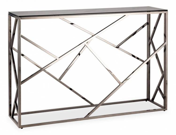 Стол туалетный Stool Group Арт Деко ECST-015-BG-SK (115x30) сталь темный хром