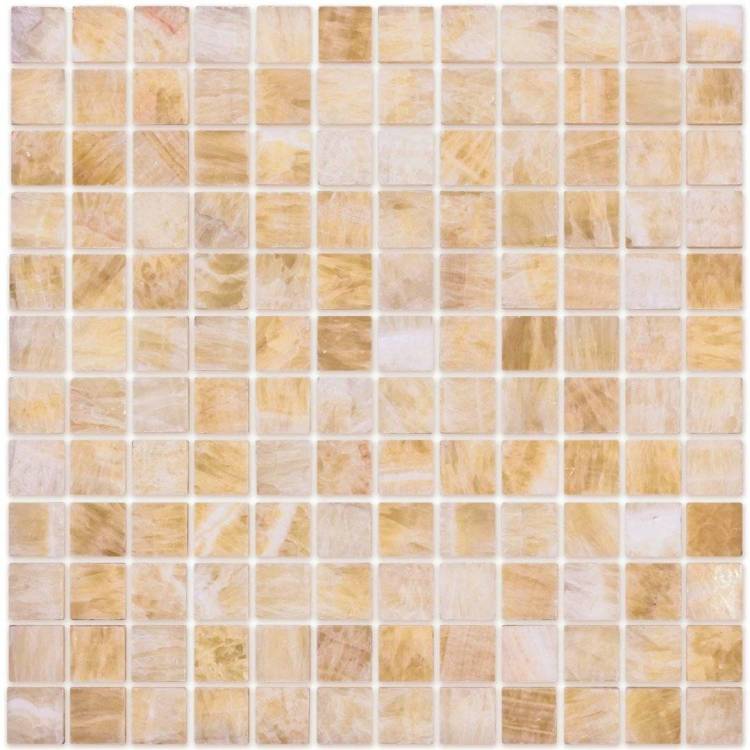 Мозаика LeeDo Pietrine 7 Onice Beige Pol (2.3x2.3) 29.8x29.8