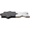 Мозаика Skalini Pantheon PNT (WHITE-BLACK) Бело Черная 9.2x18.4 фото 3