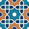 Керамогранит Ennface Pattern ENPTR6001MT2020 Tantora Blue 20x20