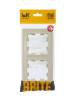 Рамка 2-постовая IEK Brite BR-M22-K10 бежевый фото 2