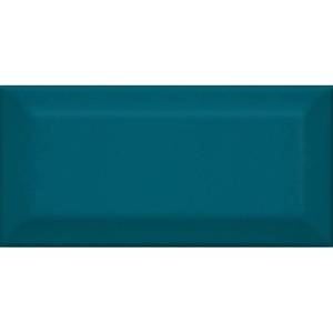 Керамическая плитка Kerama Marazzi Клемансо 16057 Бирюзовый Грань 7.4x15