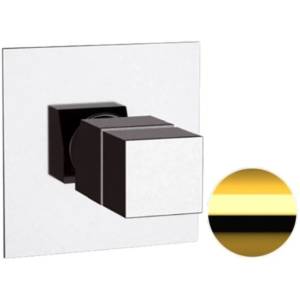 Смеситель для душа Remer Q-Elegance QT30DO золото глянцевое