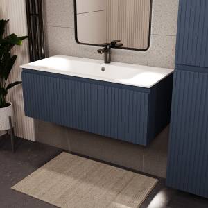 Тумба с раковиной Terminus Vatikan VAT101201703101O серый шёлк, 120x38