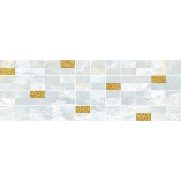 Декор Laparet Eden MM60156 Мозаичный Светло-Голубой Золото 20x60