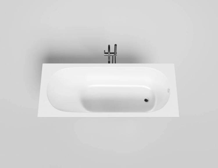 Ванна из искусственного камня Salini Ornella S-Stone 170x70, матовая