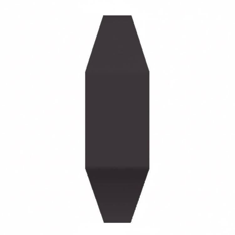 Угол Vives Mugat-Rivoli (Boulevard) Angulo Remate Rivoli Negro 1.5x5