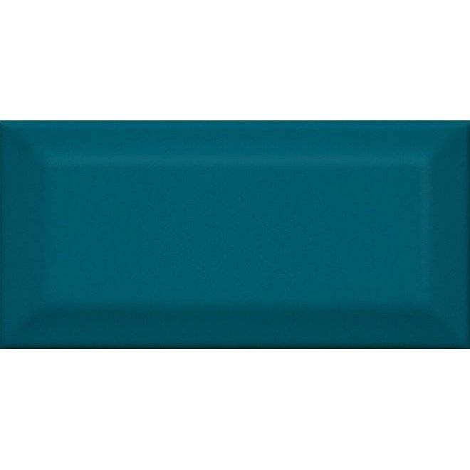 Керамическая плитка Kerama Marazzi Клемансо 16057 Бирюзовый Грань 7.4x15