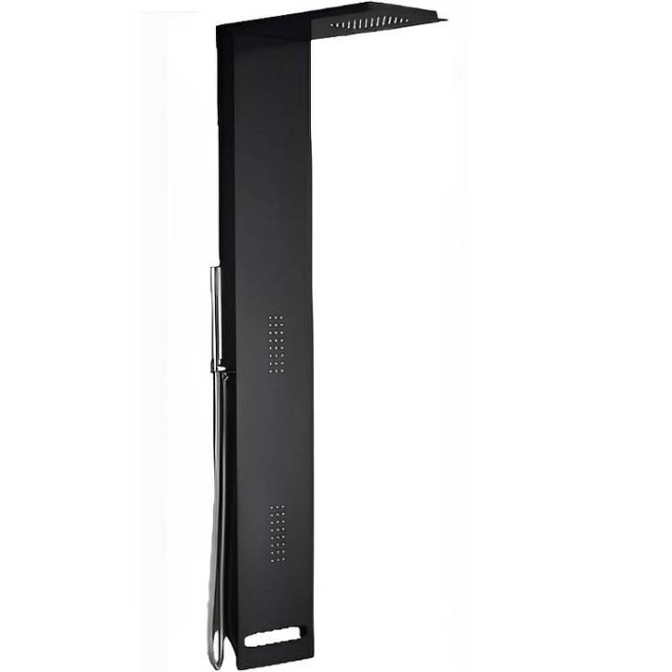 Душевая панель Cerutti Spa Korra CT9258 черная