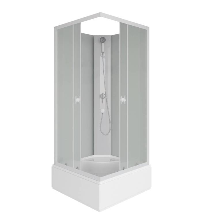 Душевая кабина Niagara Promo P90/26Q/MT/BK 90x90x200