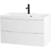 Тумба с раковиной BelBagno Marino 90 bianco opaco фото 4