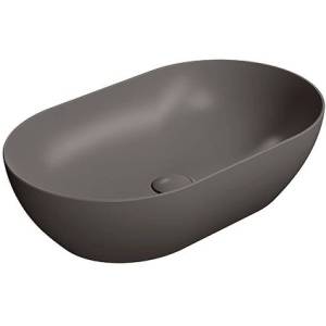 Раковина GSI Pura 883416 60 см, коричневая матовая
