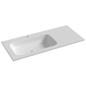 Раковина Ceramica Nova Грация (Grace) CN7014MW белая матовая, 101x45.7