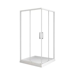 Душевой уголок Royal Bath HPD RB7075HPD-T профиль белый, стекло прозрачное, 75x70x200