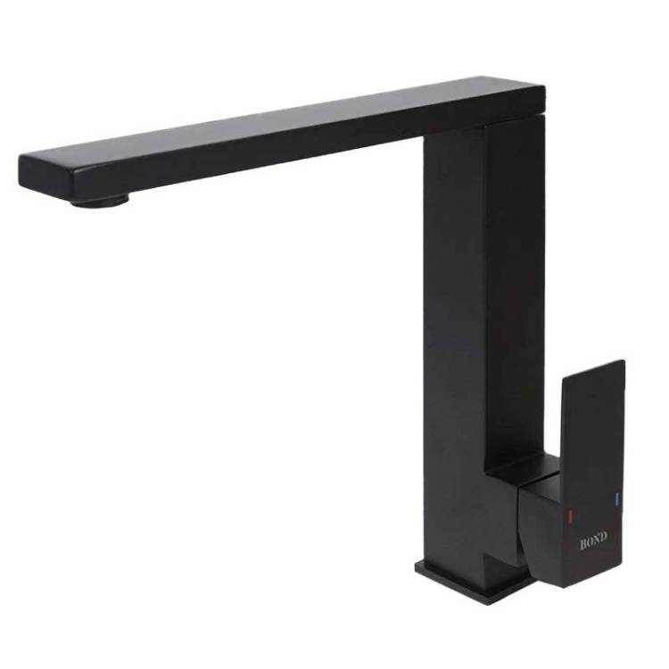 Смеситель для кухни BOND Стиль B67-0388 черный матовый